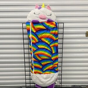Rainbow Unicorn Kids Sleeping Bag